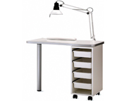 White Manicure Table